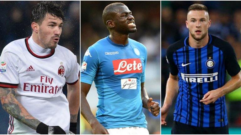 Алесио Романьоли от Милан, Калиду Кулибали от Наполи и Милан Шкриниар от Интер са основните цели на Моуриньо за нов централен защитник