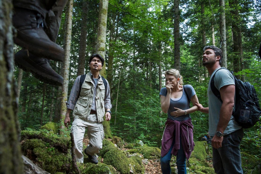 Само част от сцените във филма The Forest са снимани в родната за мита на Гората на самоубийците - Япония. Останала част е снимана в Сърбия.  Аокигахара служи за вдъхновение на още два подобни филма - независимата продукция Shawn4Ever и драмата  The Sea o