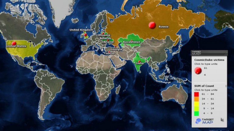 Ето как са разпределени географски жертвите на атаката