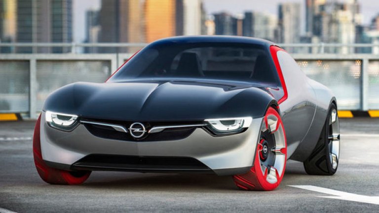 Дизайнът на Opel GT напомня за оригинала от началото на 70-те години