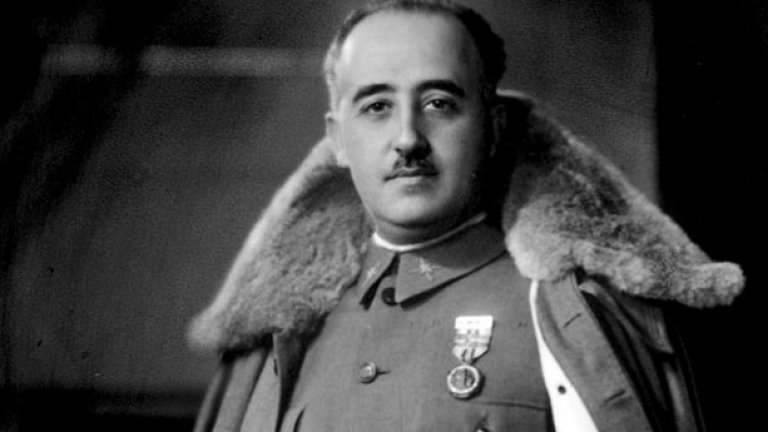 Генерал Франко остава в историята с фашисткия си режим в Испания, както и с любовта си към Реал