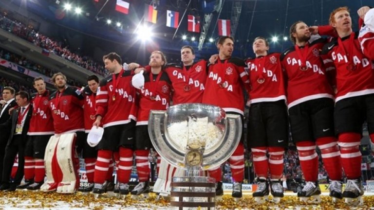 Канада взе първо злато на световното от 8 години.