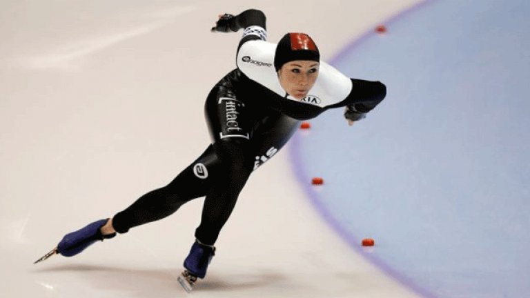 Канадката Анастейша Бъксис е сред най-популярните лесбийки в бързото пързаляне с кънки