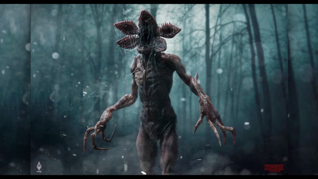 Демогоргонът от "Stranger Things" 
Може би д-р Мартин Бренър, бащата на 11, е истинският лош в "Stranger Things". Но той е за предпочитане пред Демогоргона. Горе-долу всичко е за предпочитане пред Демогоргонът.