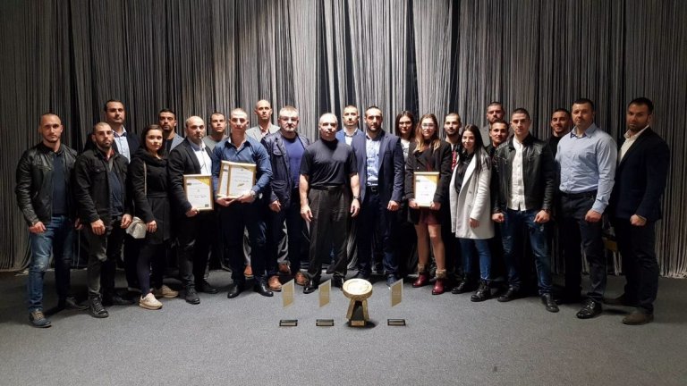 Годишните награди "Златен пояс" отличиха най-добрите в бойните спортове