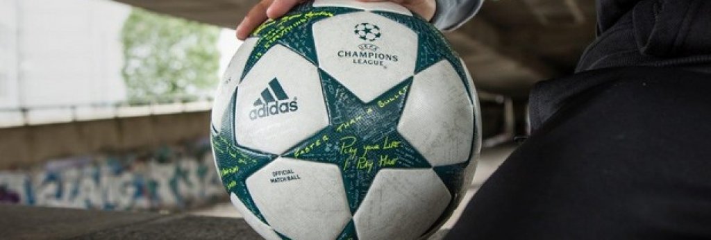 Adidas представи топката за групите на Шампионската лига