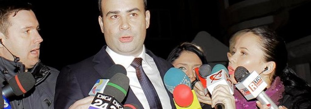 Romanian Finance Minister Darius Valcov