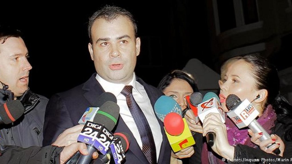 Romanian Finance Minister Darius Valcov