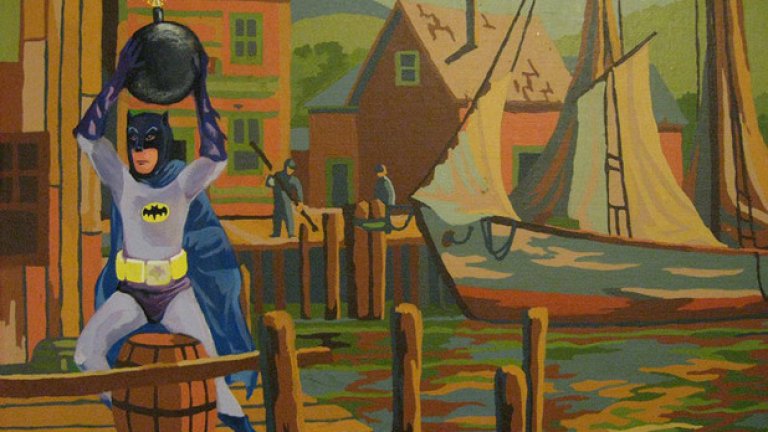 Спайдърмен нахлува в класически картини