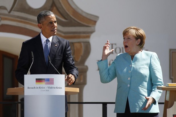 Президентът на САЩ Барак Обама разкри при пристигането си в Германия, че заедно с другите лидери ще обсъждат "руската агресия" в Украйна