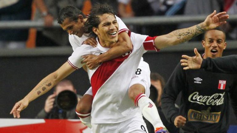 Паоло Гереро донесе третото място на Перу и уверено поведе в голмайсторската класация на Копа Америка 2011