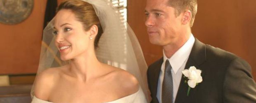 Любовта й с Брад Пит пламва по време на снимките на Mr and Mrs Smith