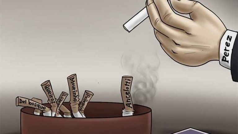 Флорентино Перес са спря на Рафа Бенитес.