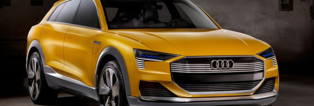 Audi h-tron - хибрид, задвижван от водород. Освен това концептът се използва и представяне на новите идеи на марката за развитието на интериора