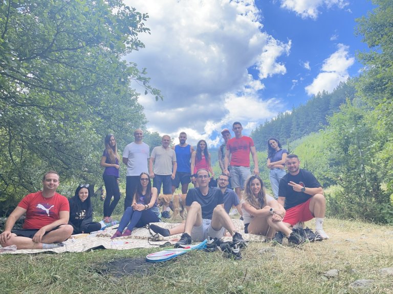 Барбекю на Витоша, организирано от спортния комитет на компанията