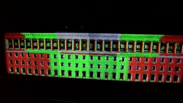 Най-голямото 3D мапинг шоу, правено в България