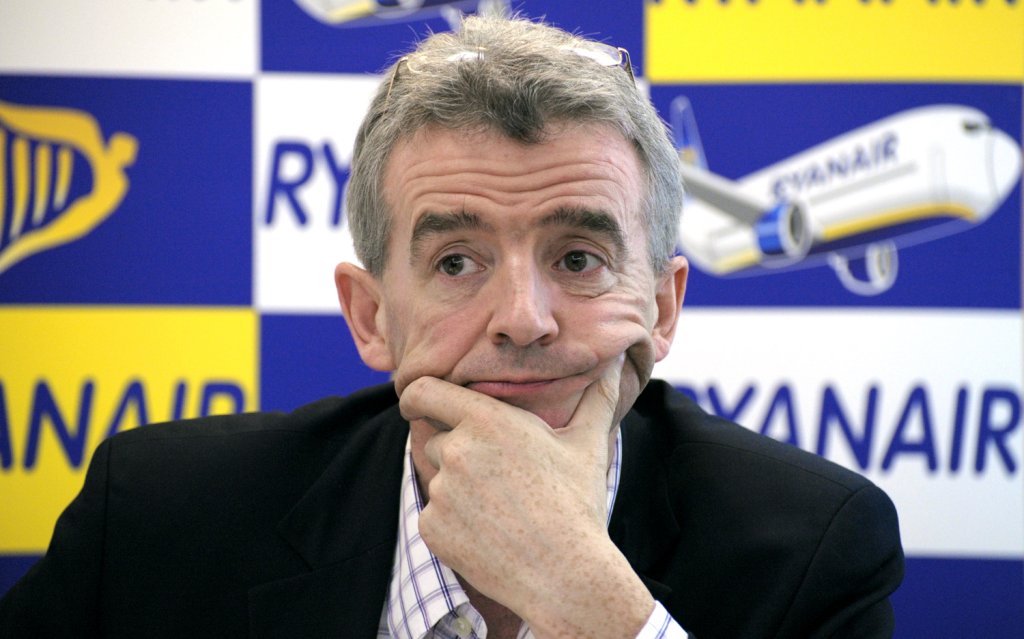 Irish budget airline Ryanair CEO Michael