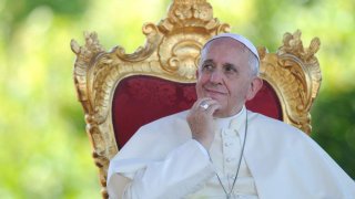 Pope Francis Visits Molise