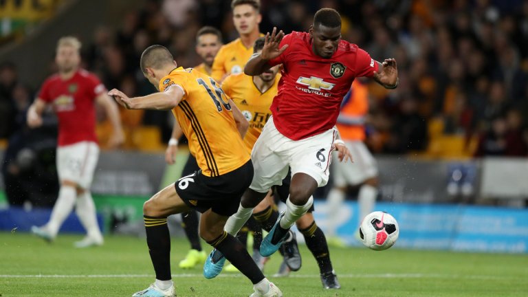 Погба успя да си изпроси дузпата с хитро падане, но после пропусна от бялата точка