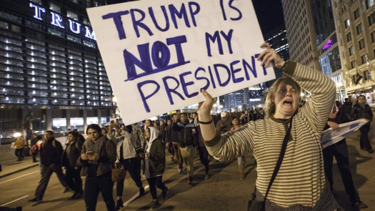 Протести срещу избора на Тръмп за президент