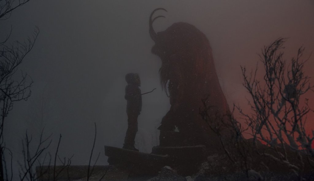 Филмът Krampus, отново базиран на популярен мит, беше посрещнат с много позитивни критики от зрители и кинокритици. Историята в тази версия на мита, разказва за малкия Макс, който обръща гръб на Коледа, само за да си навлече гнева на Крампус. Познати и об