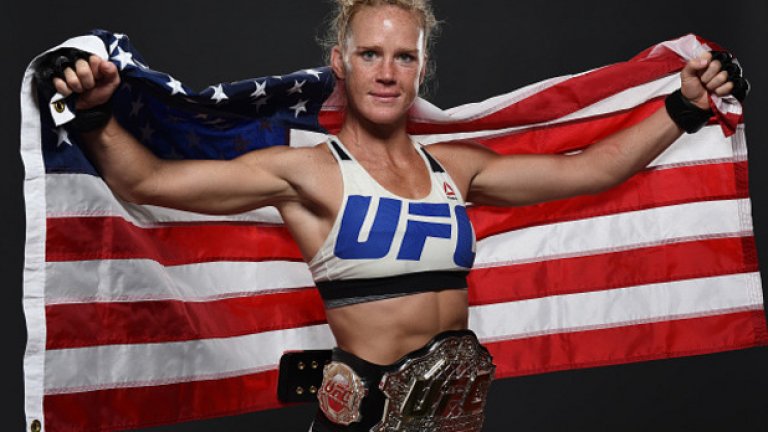 Холи Холм - новата шампионка до 61 кг в UFC