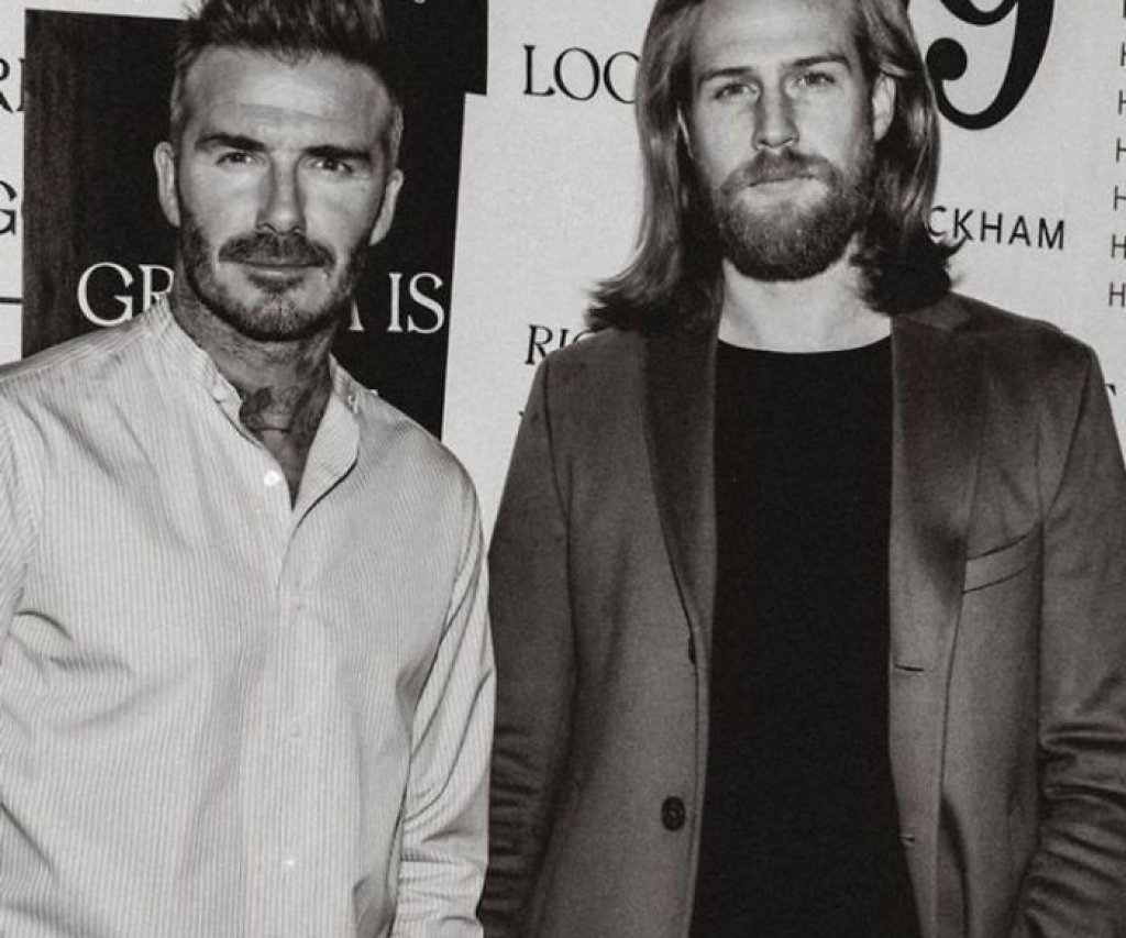 От 130кг, сега Гуилим тежи 90 и е избран за едно от лицата на новата линия мъжка козметика на Дейвид Бекъм