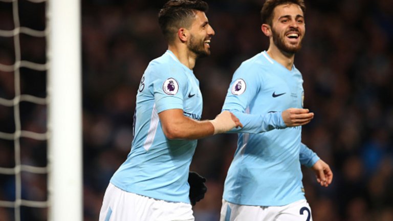 3. Манчестър Сити
"Гражданите" също са вкарали 21 гола, но за 8 кръга, така че са изиграли мач по-малко от Марсилия. Другата разлика е, че Сити има само 3 допуснати попадения и освен резултатност, показва и стабилна защита. За пореден сезон основен реализатор на отбора явно ще е Серхио Агуеро, който има 5 гола в Премиършип до момента.