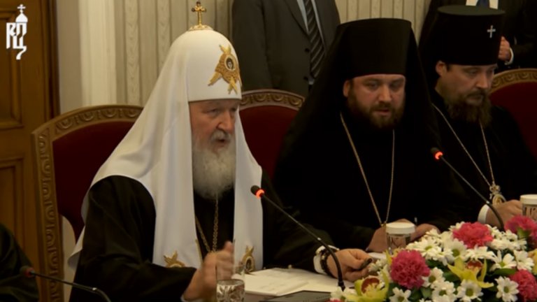 Патриарх Кирил останал "разочарован" заради благодарността към всички европейски народи, участвали в Руско-турската война