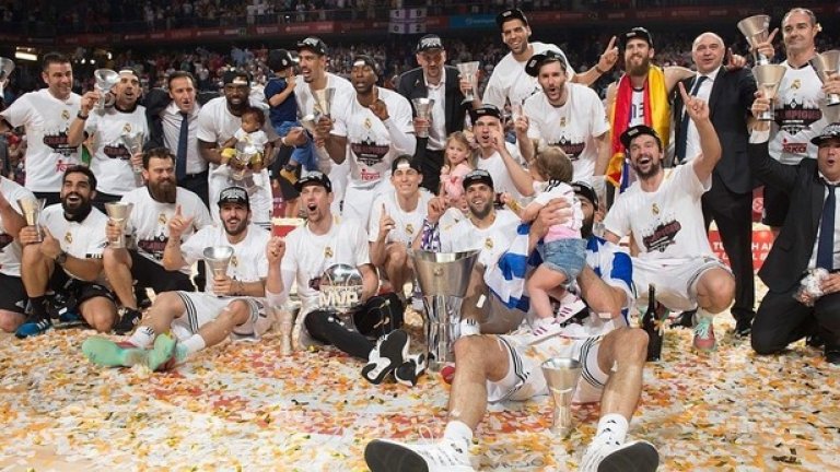 Реал Мадрид триумфира след домакински успех над Олимпиакос.