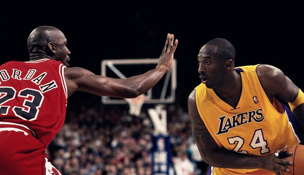 Кобе срещу Майкъл - дуел в края на 90-те. Тогава никой не е предполагал, че Брайънт ще надмине Джордан по точки в НБА.