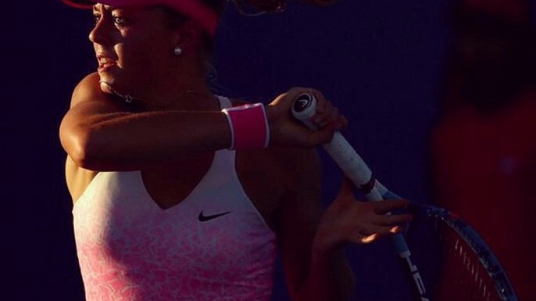 21-годишната германка изравни най-доброто си постижение на тазгодишния US Open, достигайки трети кръг