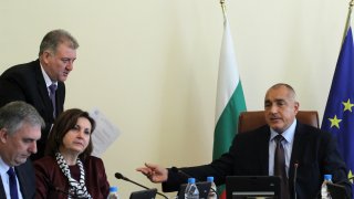 Бойко Борисов, Георги Костов, Румяна Бъчварова, Ивайло Калфин