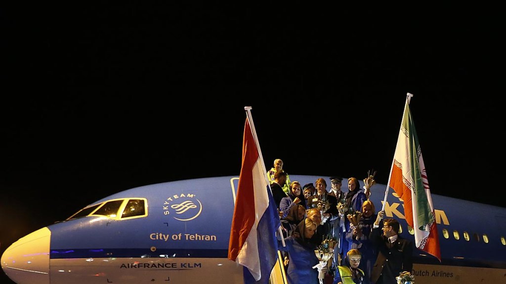 klm teheran