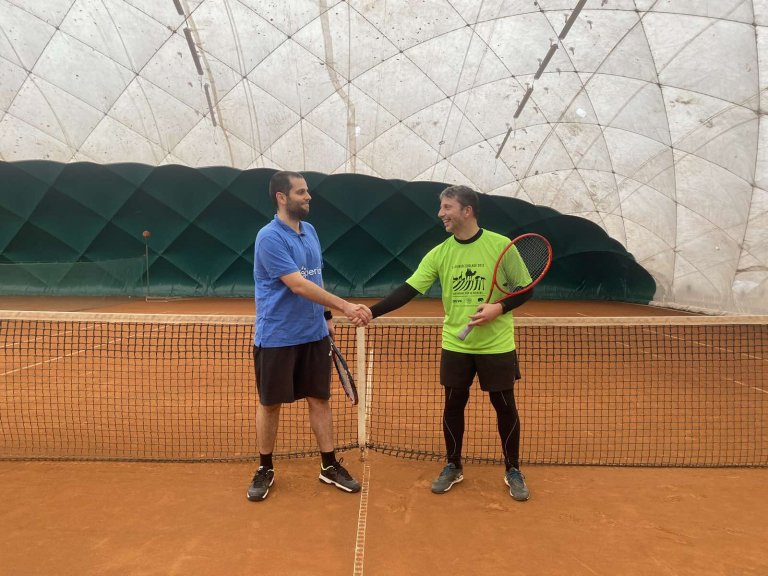 Вътрешен тенис турнир на Experian, организиран от вътрешния спортен комитет на компанията