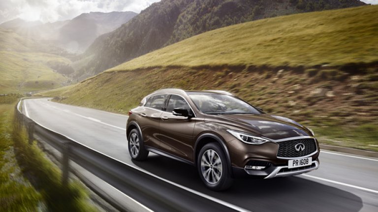 QX30 е новото попълнение в премиум-линията от компактни модели на Infiniti