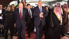 Борисов и Симеон II на посещение в Саудитска Арабия