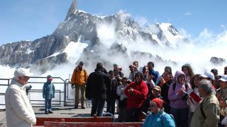 The Pope Takes A Trip To Mont Blanc