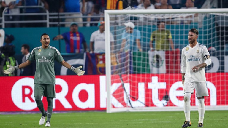 4. Кой ще бъде вратарят на Лопетеги?
Според медиите в Испания трансферът на Алисон от Рома в Реал Мадрид е почти сигурен. „Кралете“ ще платят около 60 млн. евро за бразилския страж, което почти сигурно означава, че Кейлор Навас ще напусне. Друга цел пред „белите“ е младият Кепа от Атлетик Билбао. Заговори се дори за включването на 31-годишния Навас в сделка по привличането на Мохамед Салах.