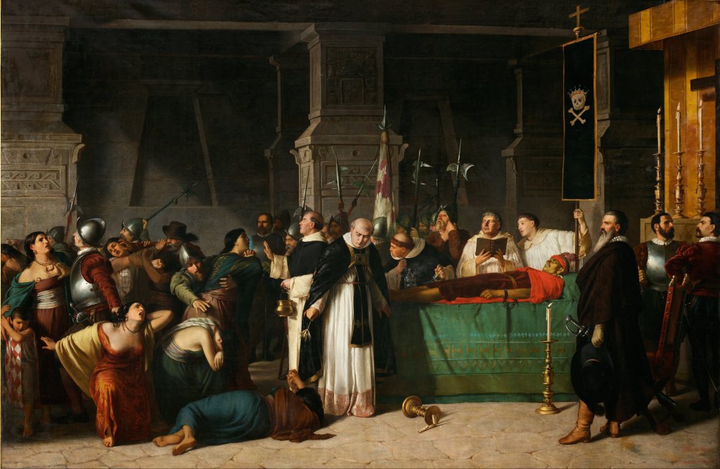 Luis_Montero_-_The_Funerals_of_Inca_Atahualpa_-_Google_Art_Project