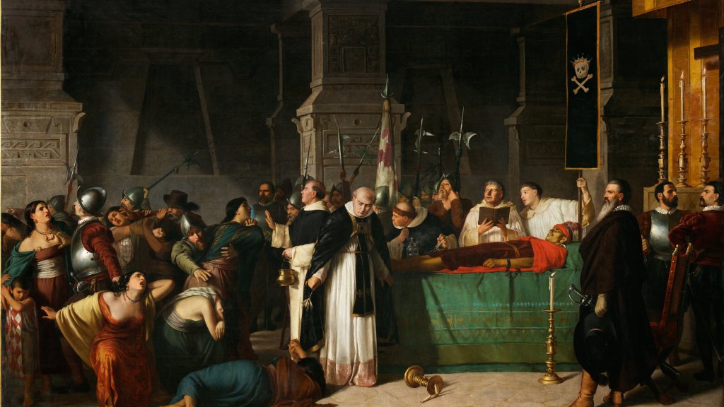 Luis_Montero_-_The_Funerals_of_Inca_Atahualpa_-_Google_Art_Project