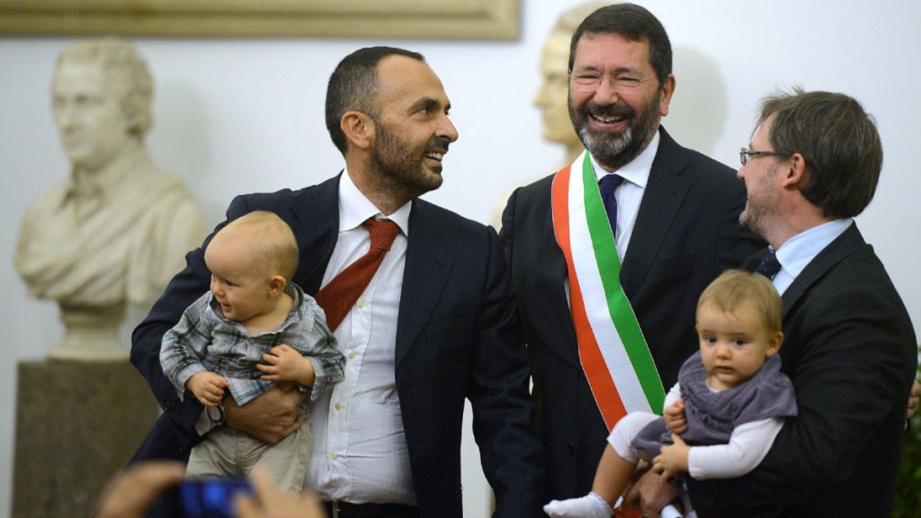 ITALY-GAY-WEDDING