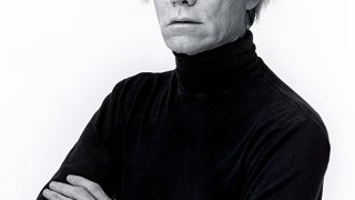 Andy Warhol, artist, portrait, himself, white background