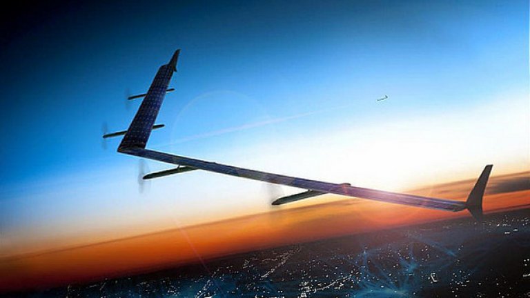 Миналия месец се появи информация, че Facebook тества дронове, зареждани със слънчева светлина, за да излъчват сигнал с лазерно насочване към земята