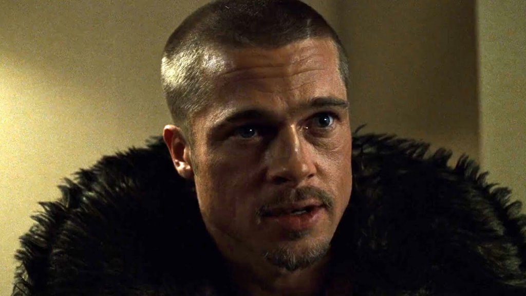 8. Тайлър Дърдън от \"Fight Club\" 
Брад Пит означално искал да играе разказвача, но Дейвид Финчър го убеждава да играе Тайлър.