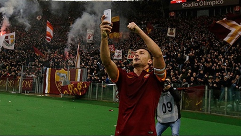 totti selfie