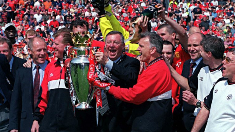 3. Манчестър Юнайтед 1999/2000
91 точки (+52), шампион