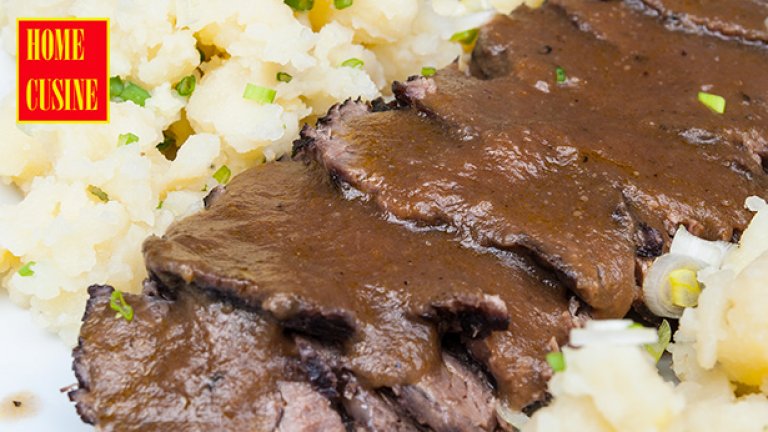 Телешко със зеленчуци в божоле нуво