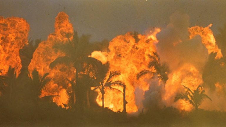 Франсис Форд Копола унищожава няколко десетки декара гора заради "Апокалипсис сега"...