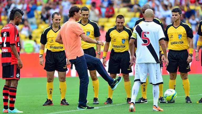 Рафаел Надал много хареса "Маракана".